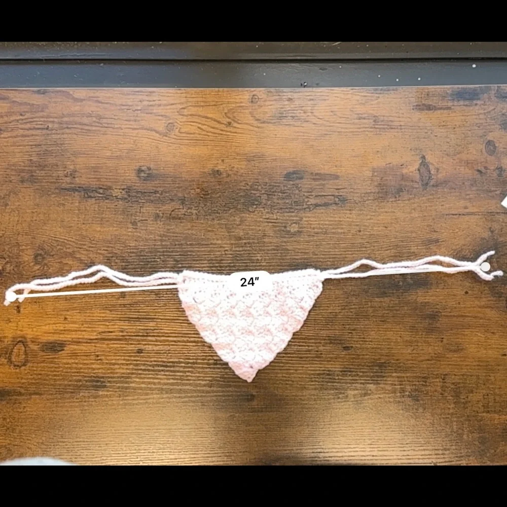Light Pink Handmade Cat/Dog Bandanna